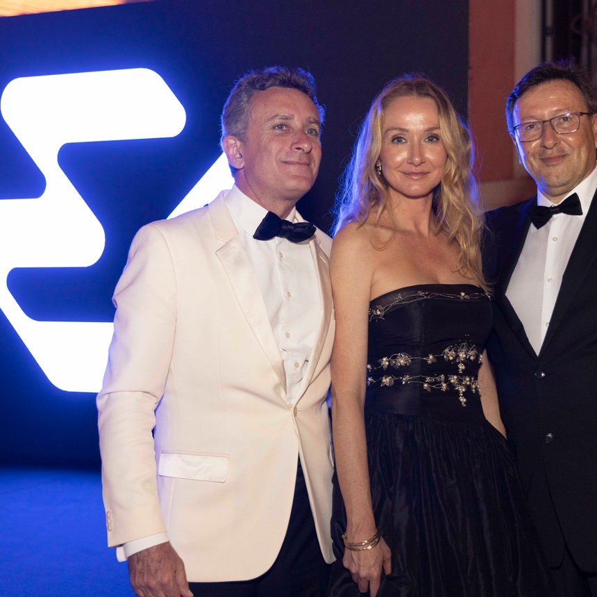 VENICE, ITALY - JUNE 04: Pictures of the E1 Gala Dinner. June 04, 2022 in Venice (Photo by Lloyd Images)